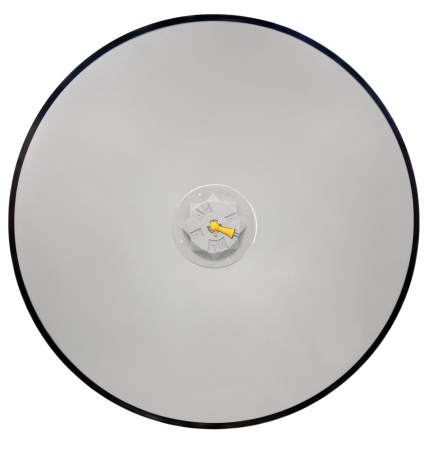 Зеркало для помещений круглое с гибким кронштейном